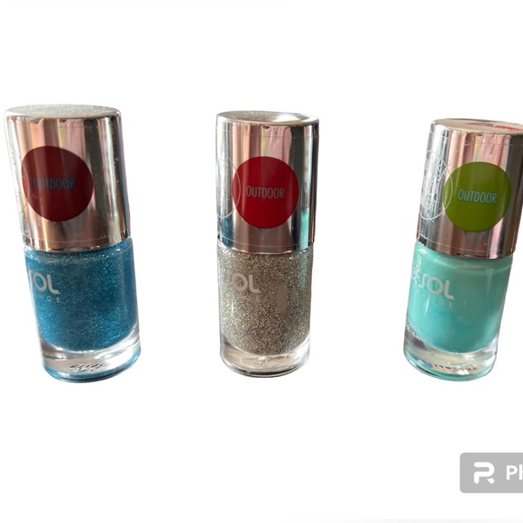 Del sol set of 3 color changing nail polishes NWT - Picture 2 of 3